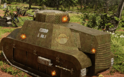 《荒野大镖客2》MOD|特鲁维亚1号坦克|下载