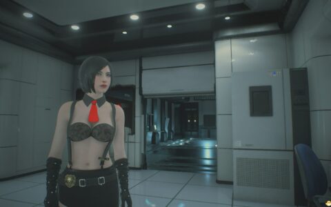 《生化危机2：重制版》MOD|艾达&克莱尔微透侦探黑丝服|下载