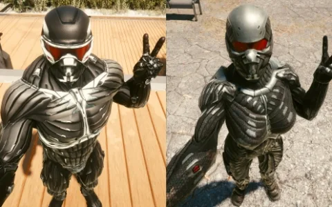 《赛博朋克2077》MOD|Nanosuit套装 男士和女士|下载