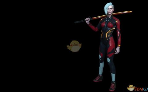 《巫师3：狂猎》MOD|希里赛博朋克武士刀|