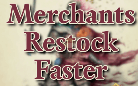 《宣誓》MOD|商人更快的补货|下载