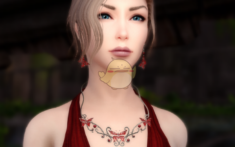 《上古卷轴5：天际重置版》MOD|Libra蓝眼睛吸血鬼女性随从|