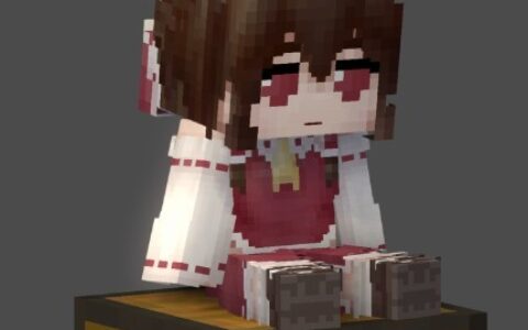 《我的世界》MOD|博丽灵梦皮肤|