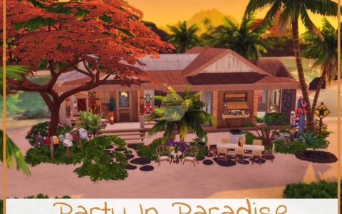《模拟人生4》MOD|天堂派对住宅|