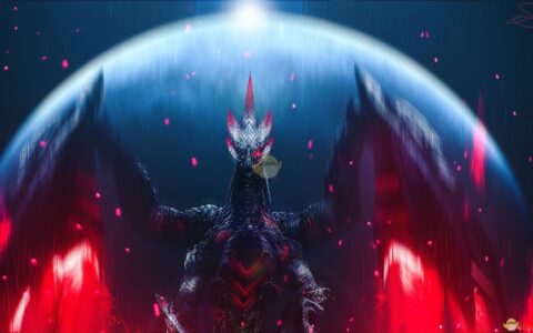 《怪物猎人：崛起》MOD|天彗龙大招定格游戏启动画面|