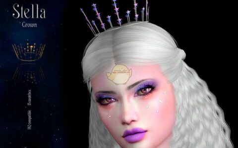《模拟人生4》MOD|闪亮星星皇冠|