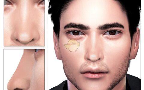 《模拟人生4》MOD|男款鼻子|