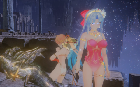 《艾尔登法环：黑夜君临》MOD|鸣潮珂莱塔替换诺克斯剑士|