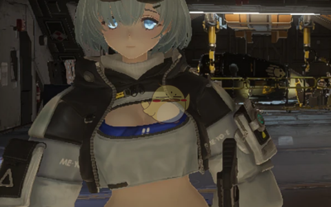 《绝地潜兵2》MOD|明日方舟昼雪外观|