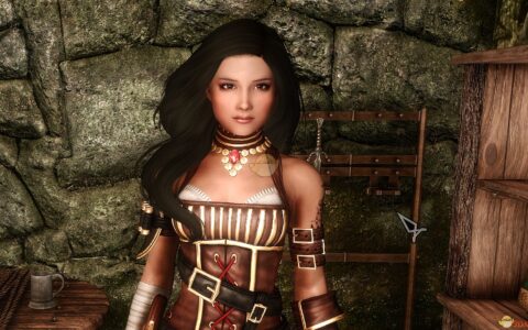 《上古卷轴5：天际重制版》MOD|梅林多斯预设高清脸模|